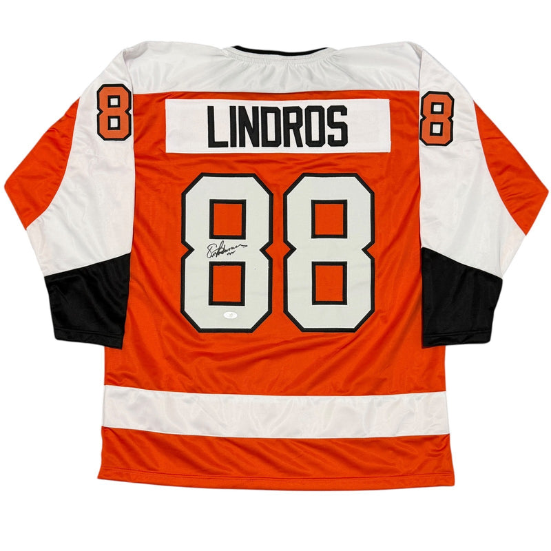 Eric Lindros Signed Philadelphia Flyers Custom Hockey Jersey
