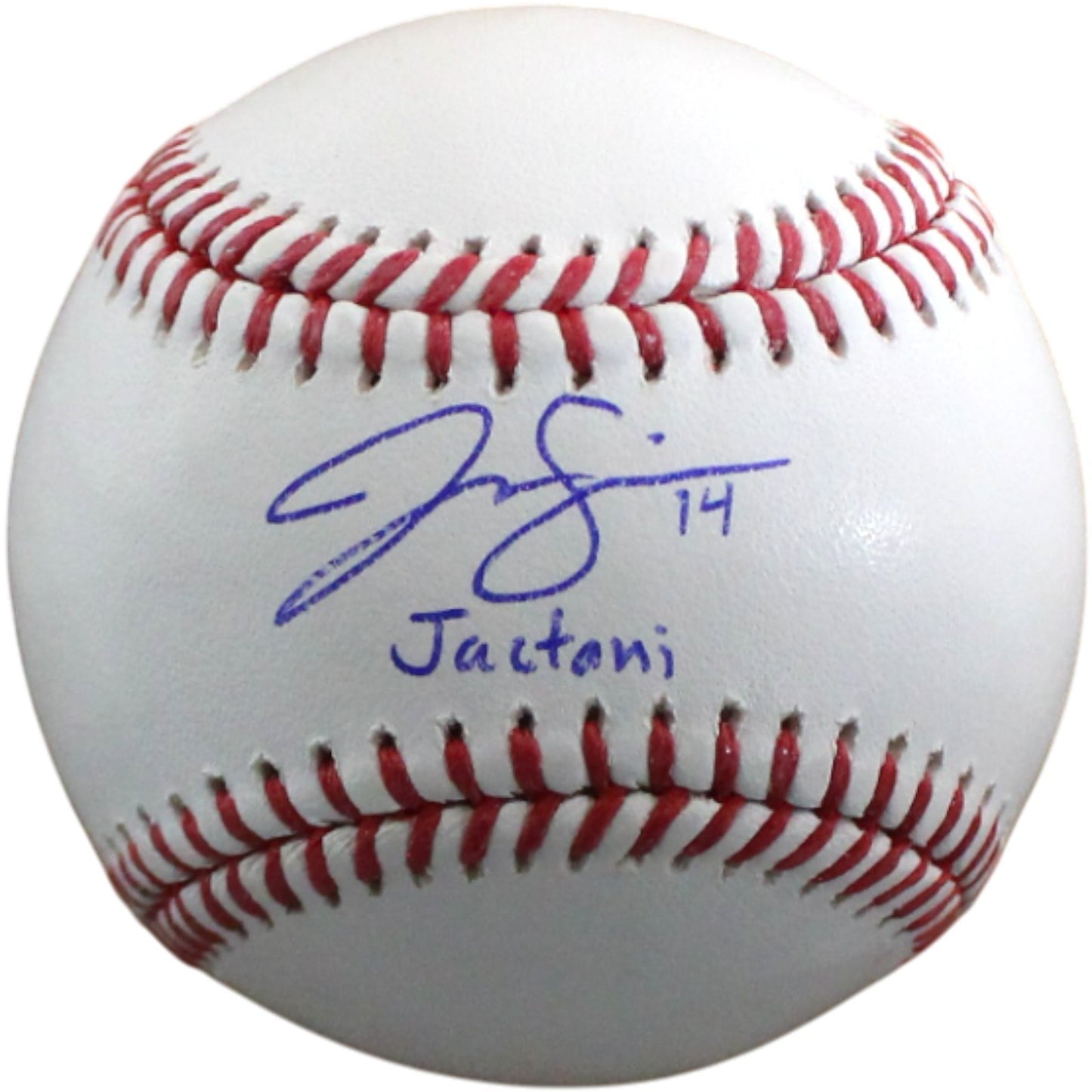 Jac Caglianone Autographed Kansas City Royals Baseball (Jactani Inscription)
