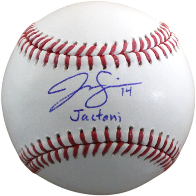 Jac Caglianone Autographed Kansas City Royals Baseball (Jactani Inscription)