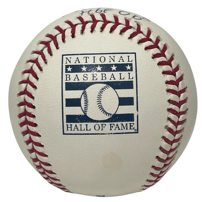 Tony Perez Signed Cincinnati Reds Hall of Fame Logo Baseball (JSA)