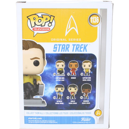 William Shatner Autographed Captain Kirk Star Trek Funko Pop! #1136