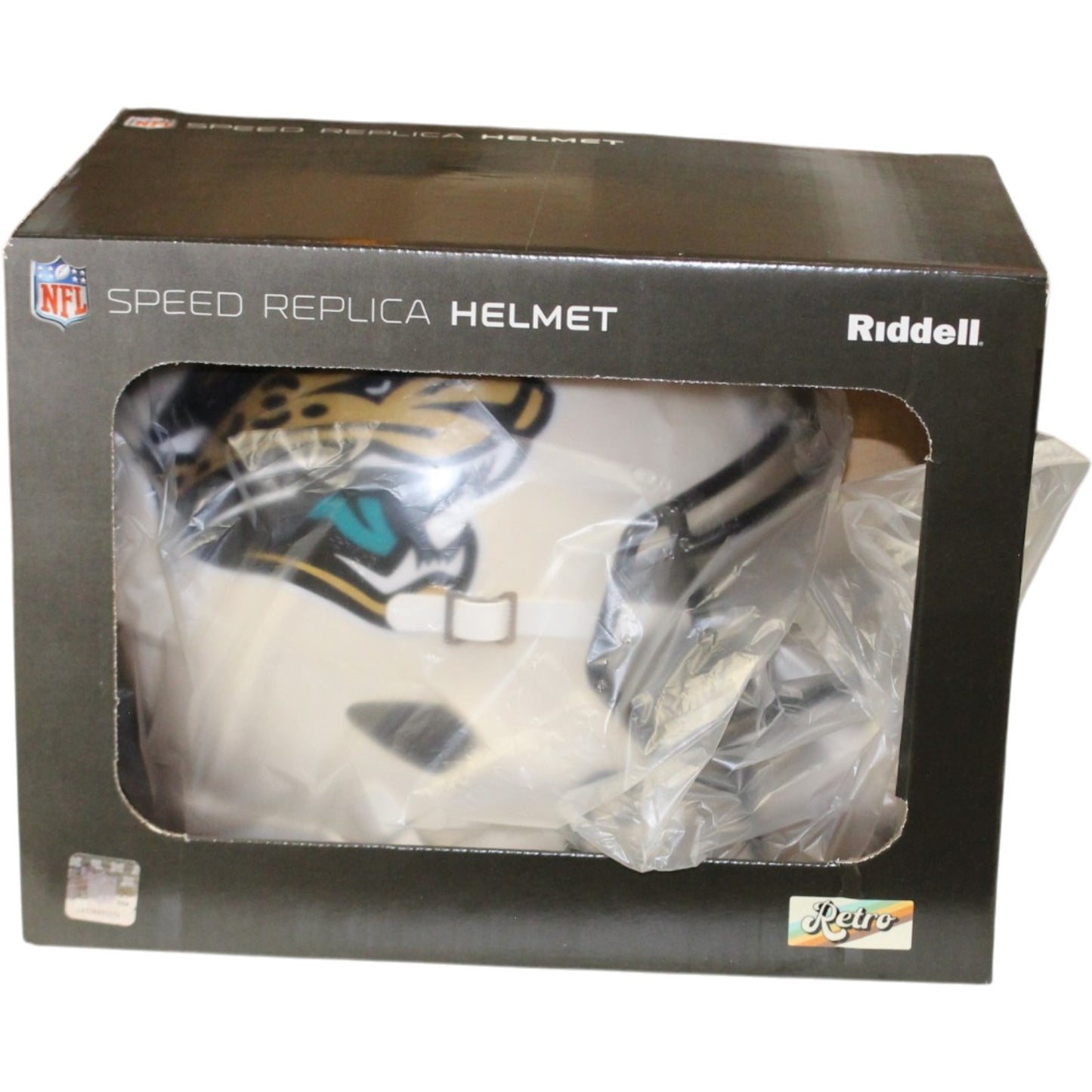 Travis Hunter Autographed Jacksonville Jaguars Full Size Retro Helmet