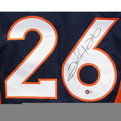 Clinton Portis Autographed Denver Broncos Pro Style Jersey