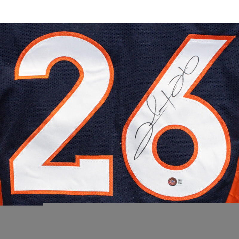 Clinton Portis Autographed Denver Broncos Pro Style Jersey