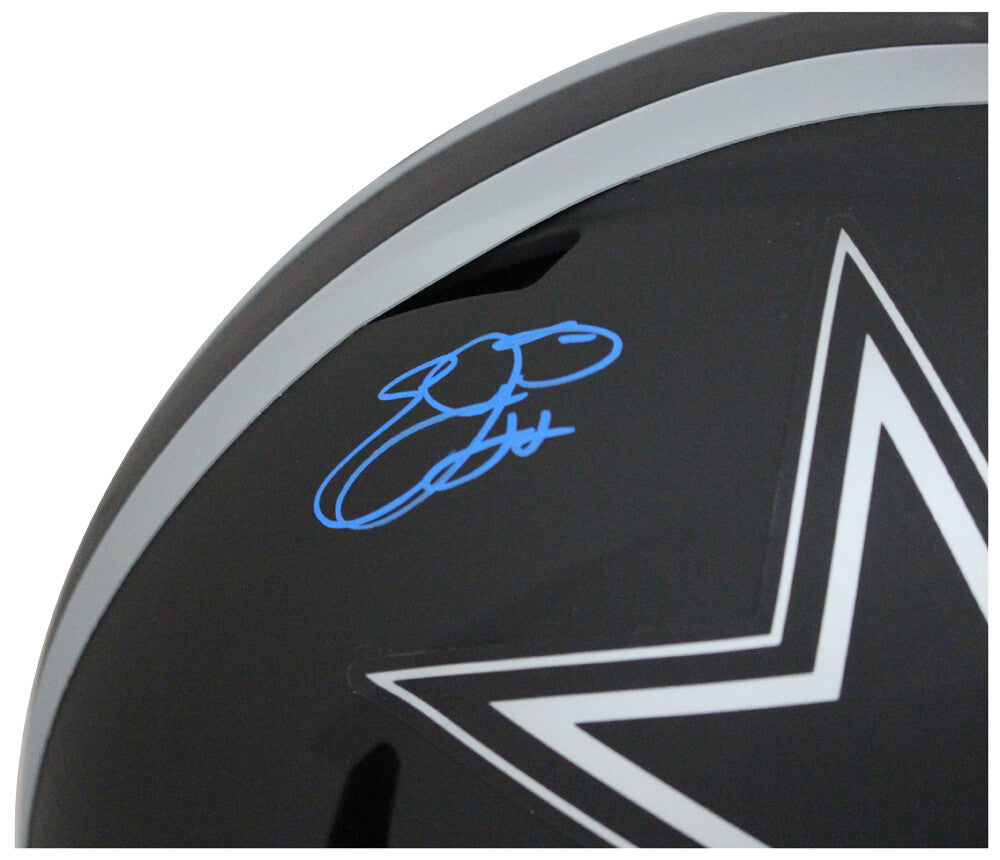 Emmitt Smith Signed Dallas Cowboys Authentic Eclipse Speed Full Size Helmet