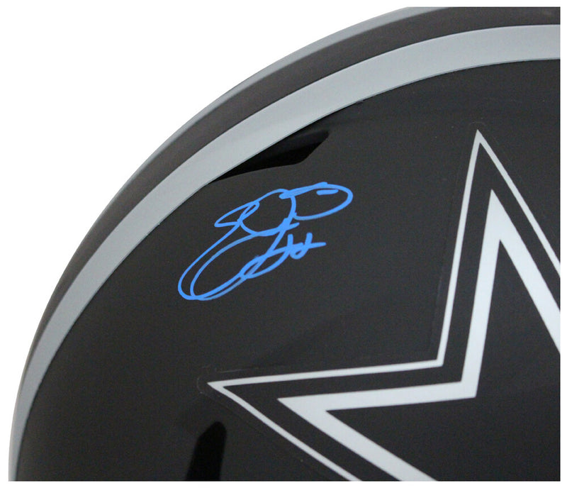 Emmitt Smith Signed Dallas Cowboys Authentic Eclipse Speed Full Size Helmet