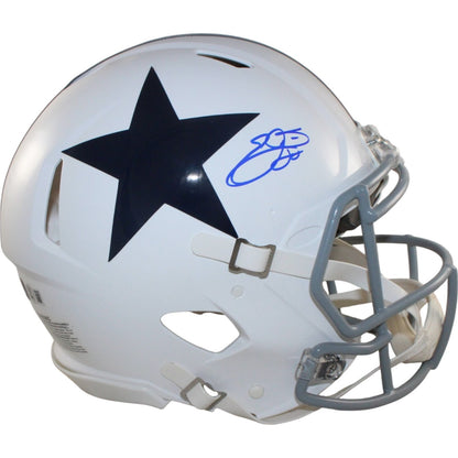 Emmitt Smith Dallas Cowboys Signed Authentic Throwback Full Size Helmet