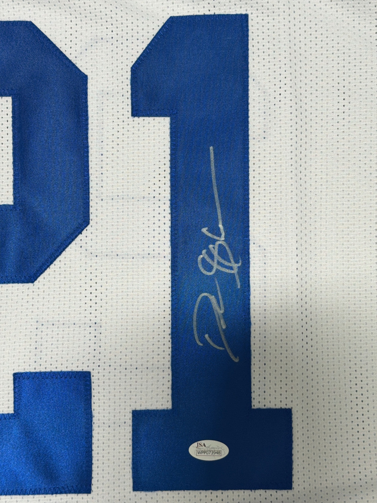 Deion Sanders Autographed Dallas Cowboys Custom Jersey
