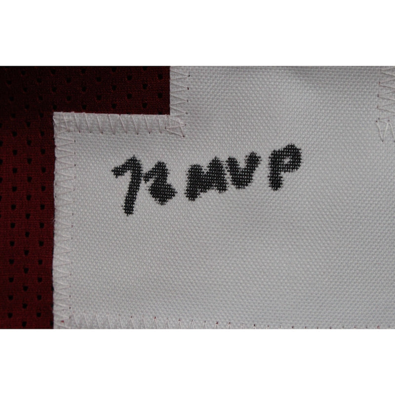 Larry Brown Signed Pro Style Custom Football Jersey (Beckett Witness)
