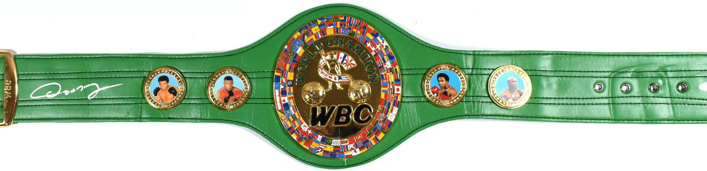 Oscar De La Hoya Autographed WBC Replica Belt