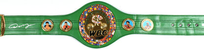 Oscar De La Hoya Autographed WBC Replica Belt