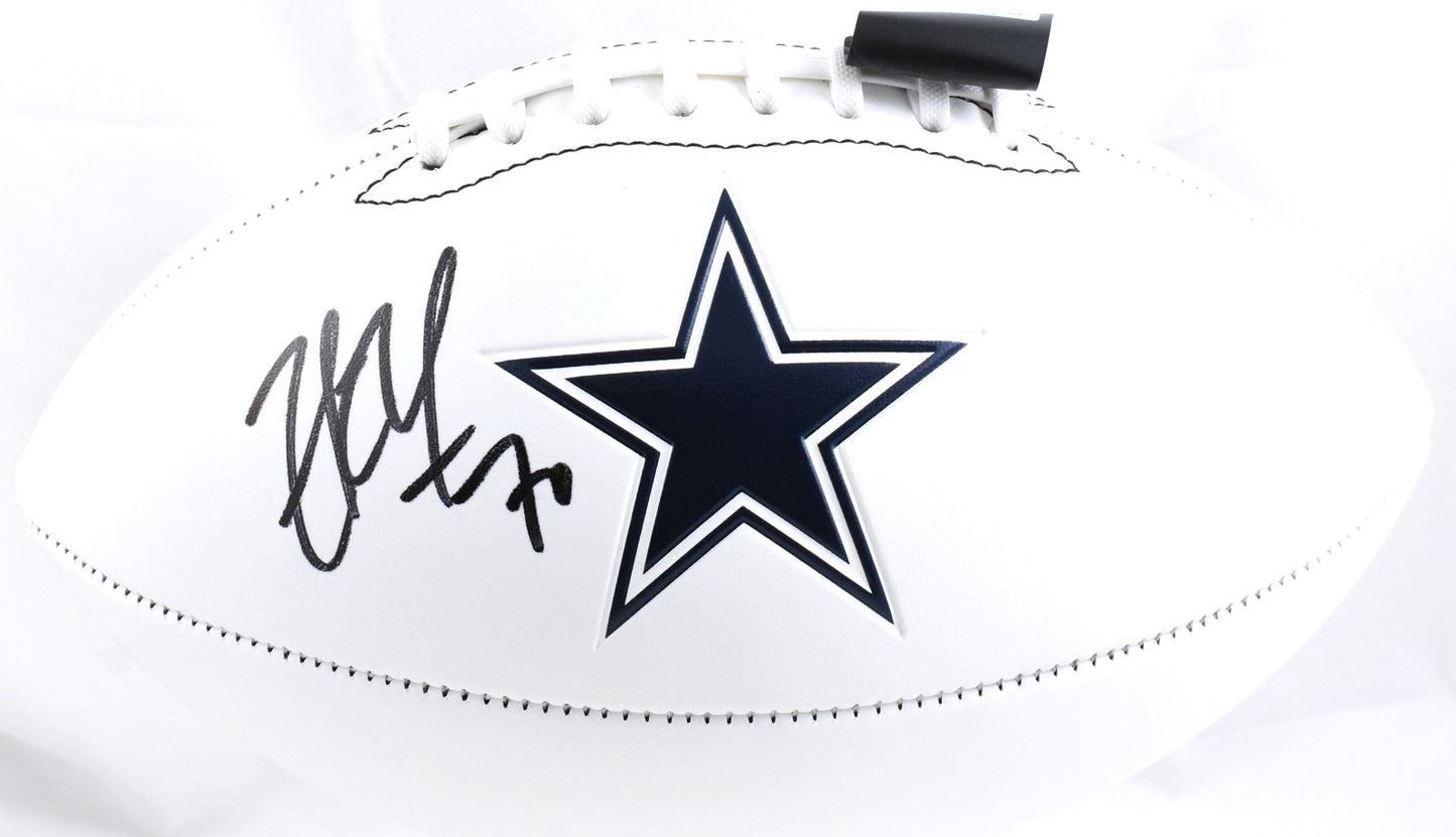 Zack Martin Autographed Dallas Cowboys Logo Football