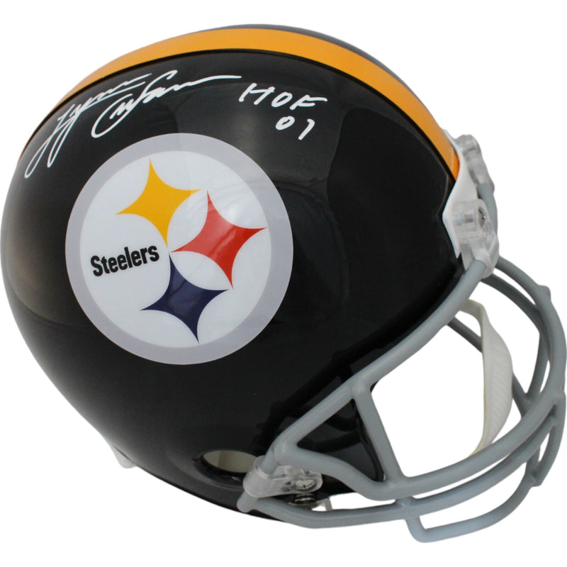 Lynn Swann Signed Pittsburgh Steelers Full Size VSR4 Replica Helmet HOF