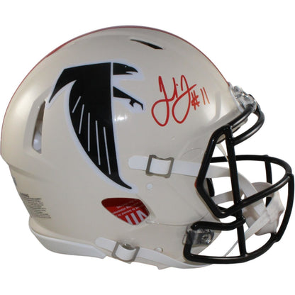Julio Jones Signed Atlanta Falcons Authentic Retro Helmet