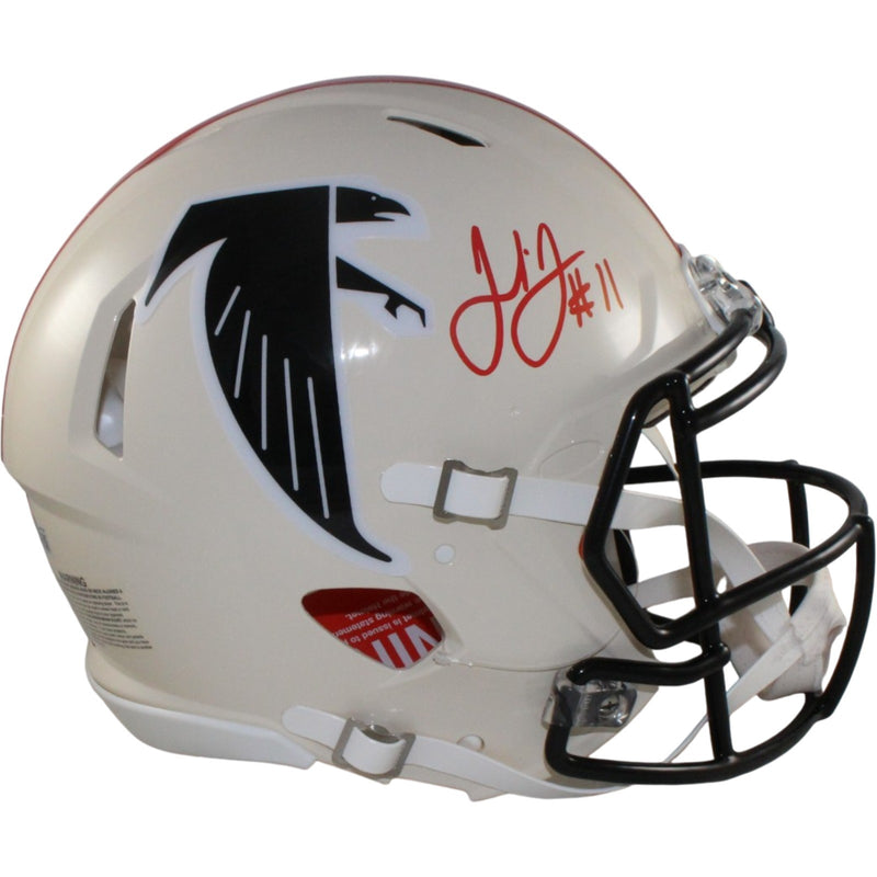 Julio Jones Signed Atlanta Falcons Authentic Retro Helmet