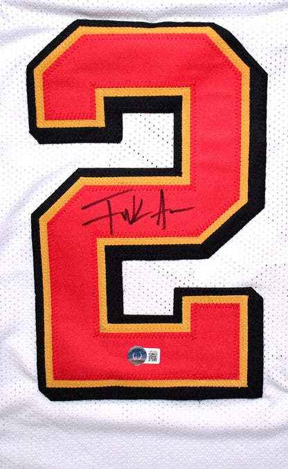 Frank Gore Autographed White Custom Jersey