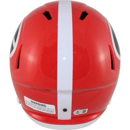 Nick Chubb Signed Georgia Bulldogs Full Size Replica Speed Helmet