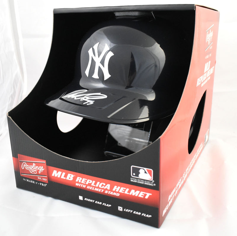 Jazz Chisholm Jr. Signed New York Yankees Full Size Replica Helmet