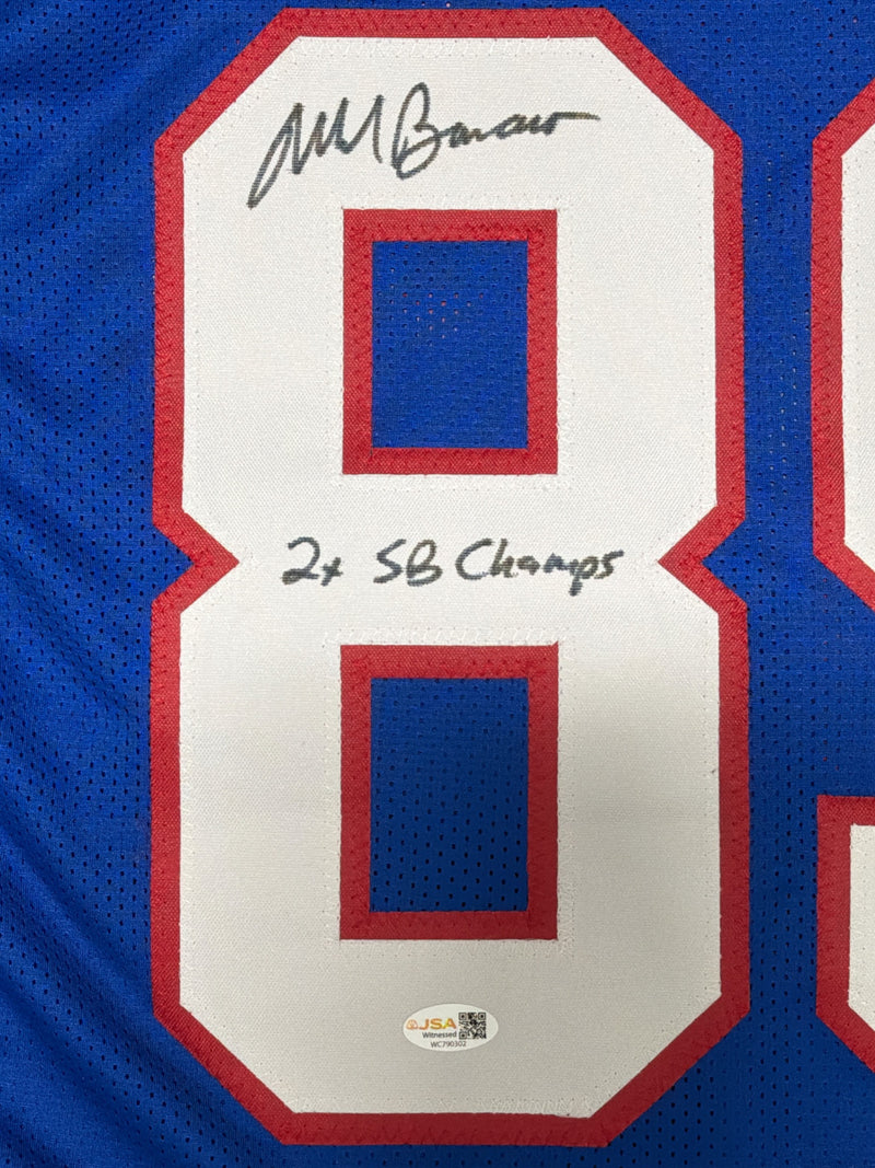 Mark Bavaro Signed New York Giants Custom Jersey