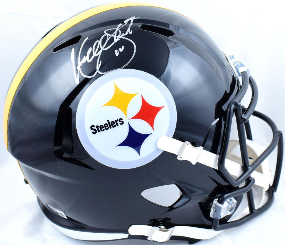 Kordell Stewart Signed Pittsburgh Steelers Full Size Speed Helmet