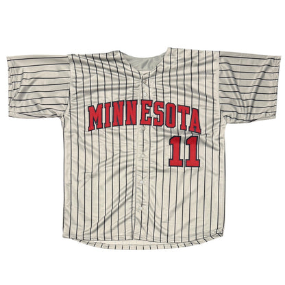 Chuck Knoblauch Signed Minnesota Twins Custom Jersey (91 AL ROY) JSA