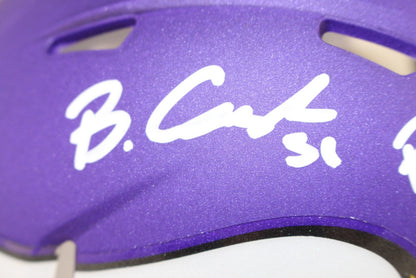 Blake Cashman Signed Minnesota Vikings Mini Helmet (Born to Skol)