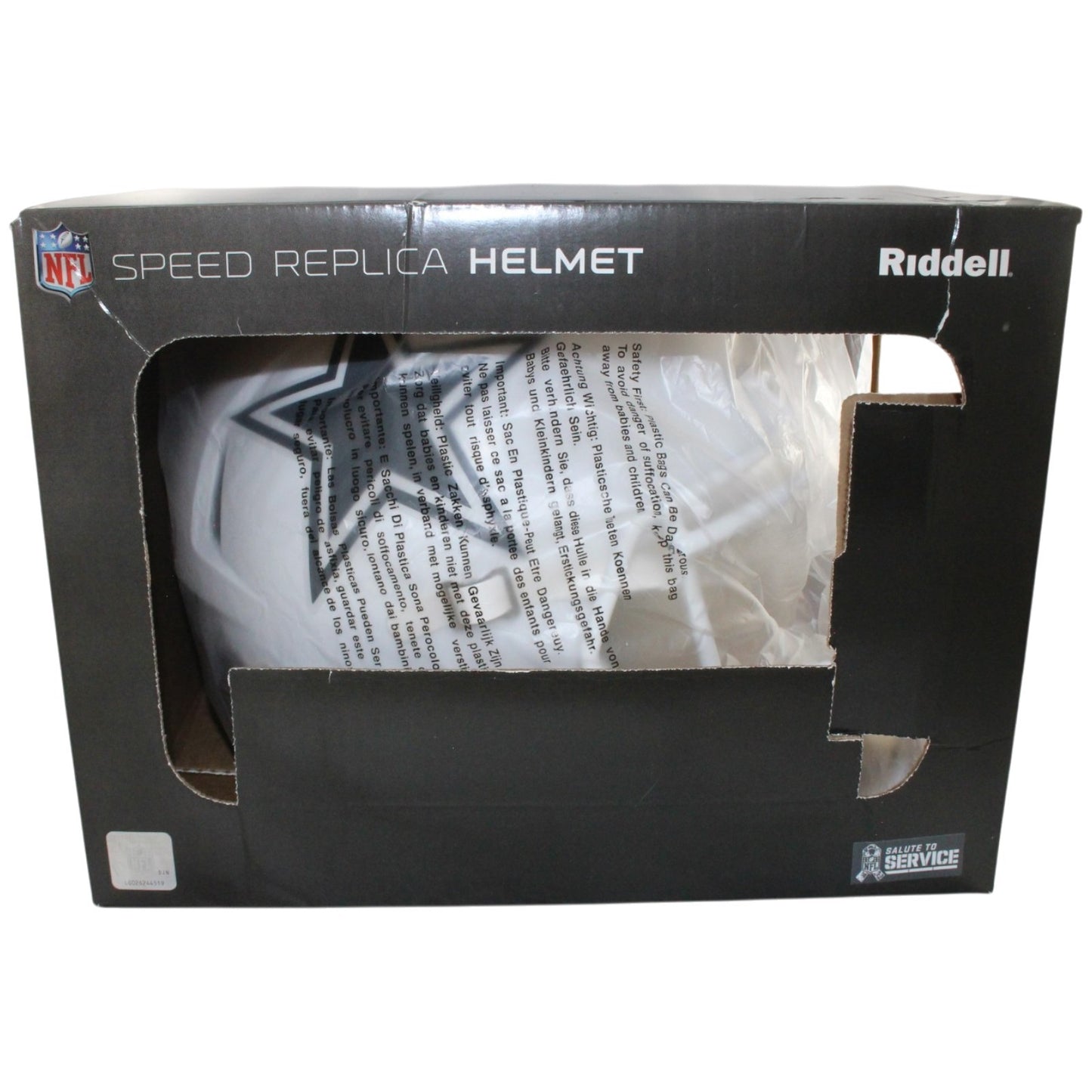 Tony Dorsett Signed Dallas Cowboys Full Size 2024 Salute to Service Helmet