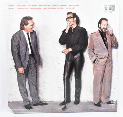 Huey Lewis Autographed FORE! Vinyl Album