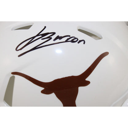 Jahdae Barron Autographed Texas Longhorns Mini Helmet