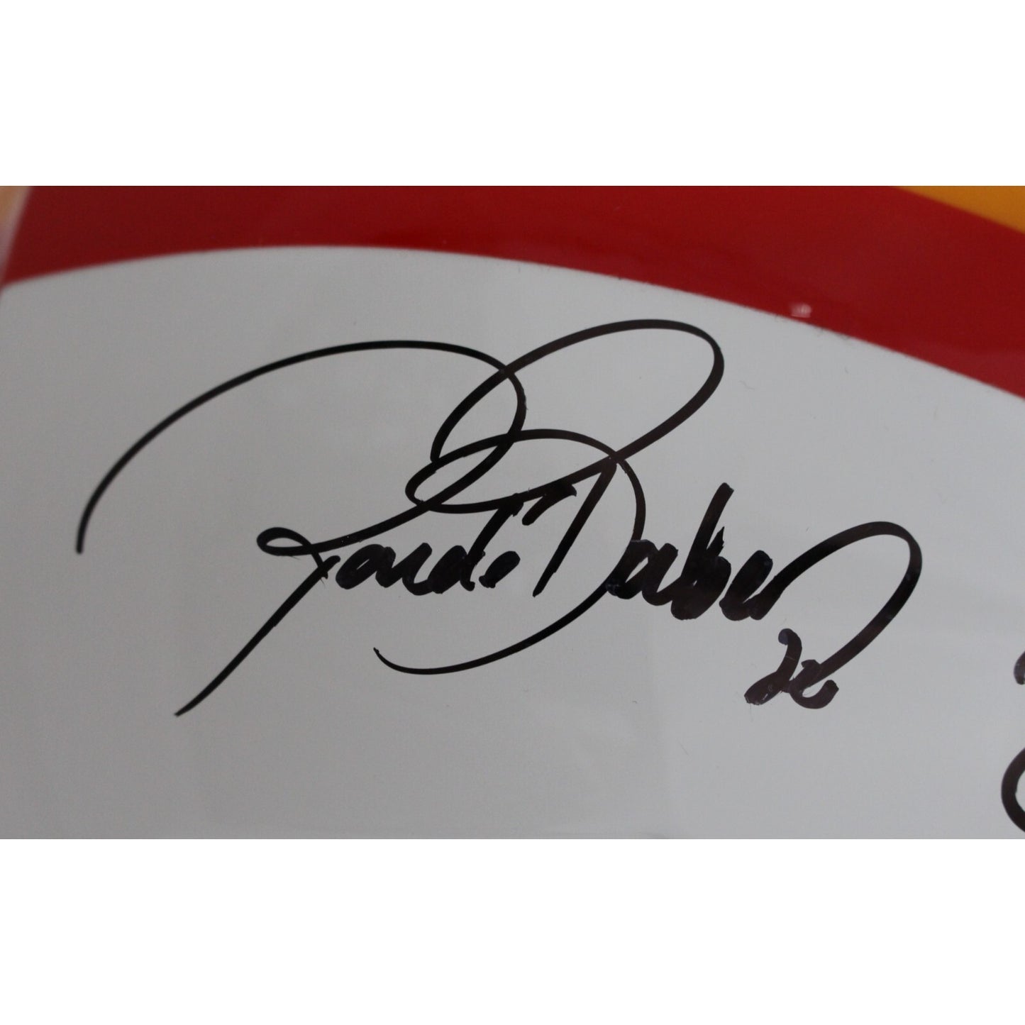 Warren Sapp, Derrick Brooks & Buccaneers Legends Signed Full Size Helmet