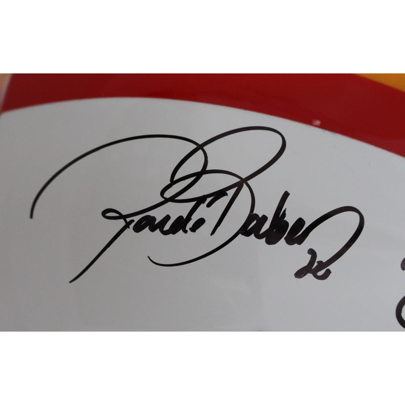 Warren Sapp, Derrick Brooks & Buccaneers Legends Signed Full Size Helmet