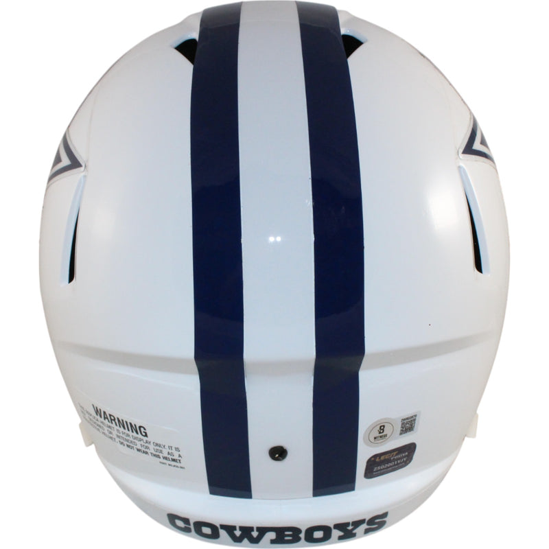 Emmitt Smith Autographed Dallas Cowboys 2022 Alternate Full Size Replica Helmet