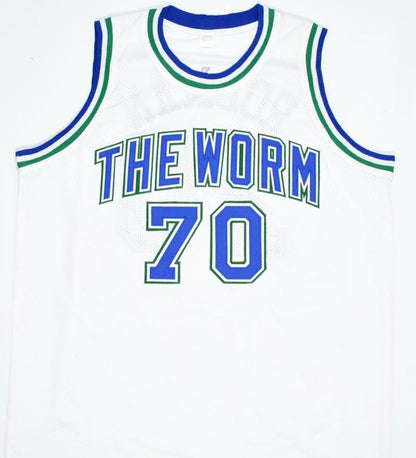 Dennis Rodman Autographed Custom White Jersey