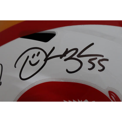 Warren Sapp, Derrick Brooks & Buccaneers Legends Signed Full Size Helmet