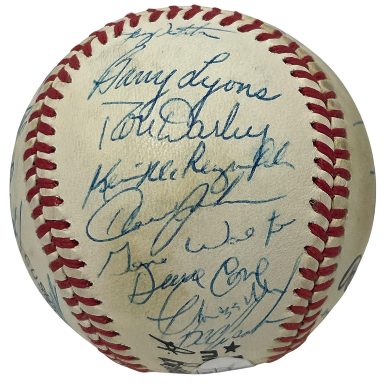 1988 New York Mets Team Signed Autographed National League Baseball