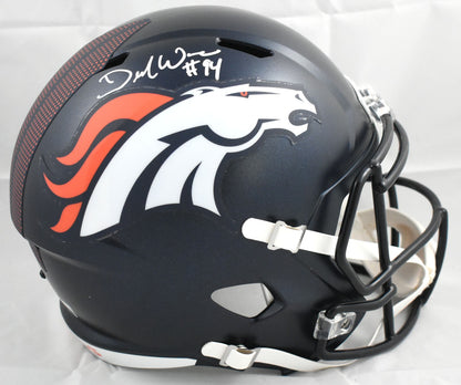 DeMarcus Ware Signed Denver Broncos Full Size Speed Helmet