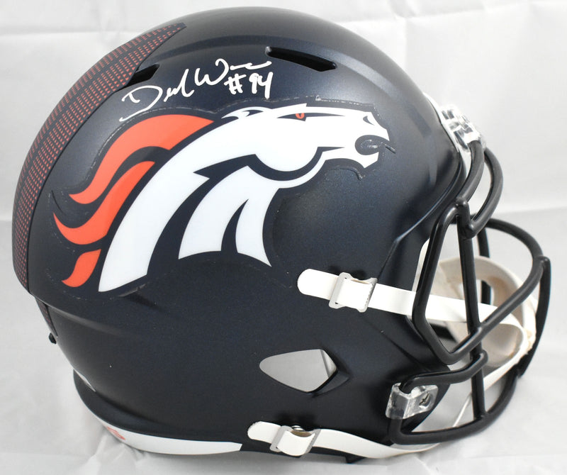 DeMarcus Ware Signed Denver Broncos Full Size Speed Helmet