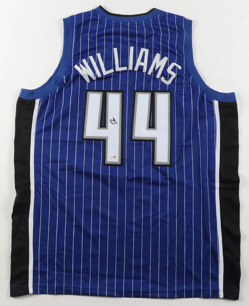Jason Williams Autographed Orlando Magic Blue Custom Jersey