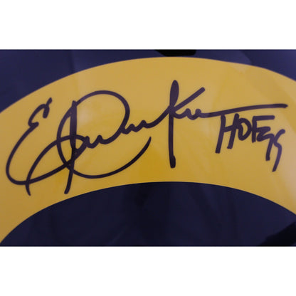Eric Dickerson Autographed Los Angeles Rams Full Size Replica Helmet