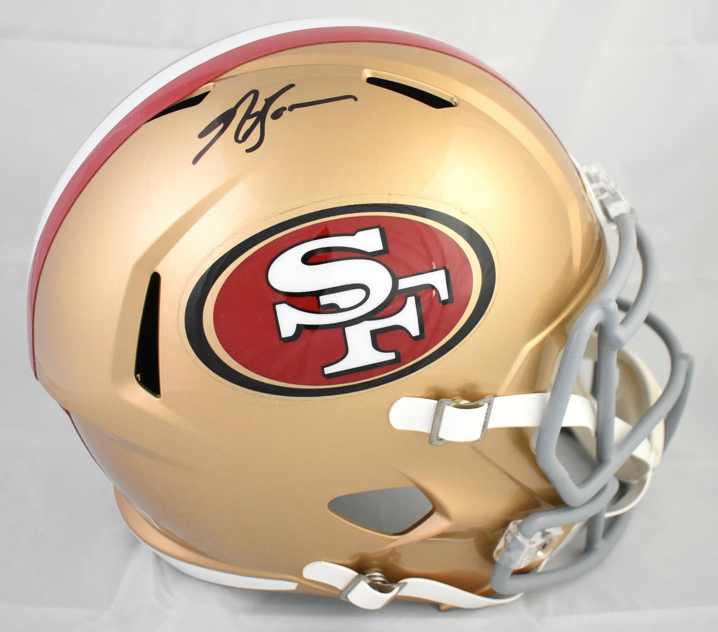 NaVorro Bowman Autographed San Francisco 49ers Full Size Speed Helmet