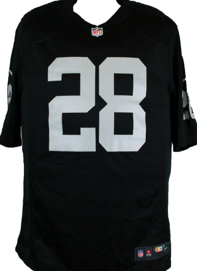 Josh Jacobs Autographed Las Vegas Raiders Black Nike Game Jersey