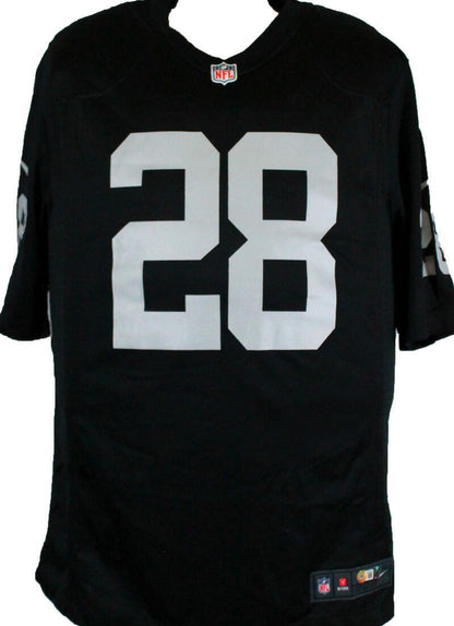 Josh Jacobs Autographed Las Vegas Raiders Black Nike Game Jersey