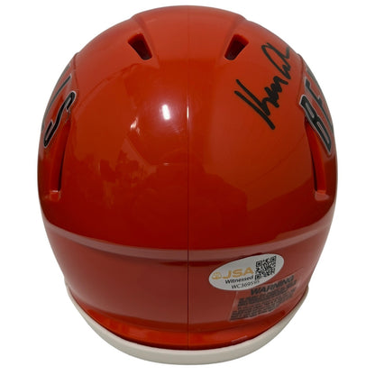 Ken Anderson Signed Cincinnati Bengals Throwback Mini Helmet '81 MVP JSA