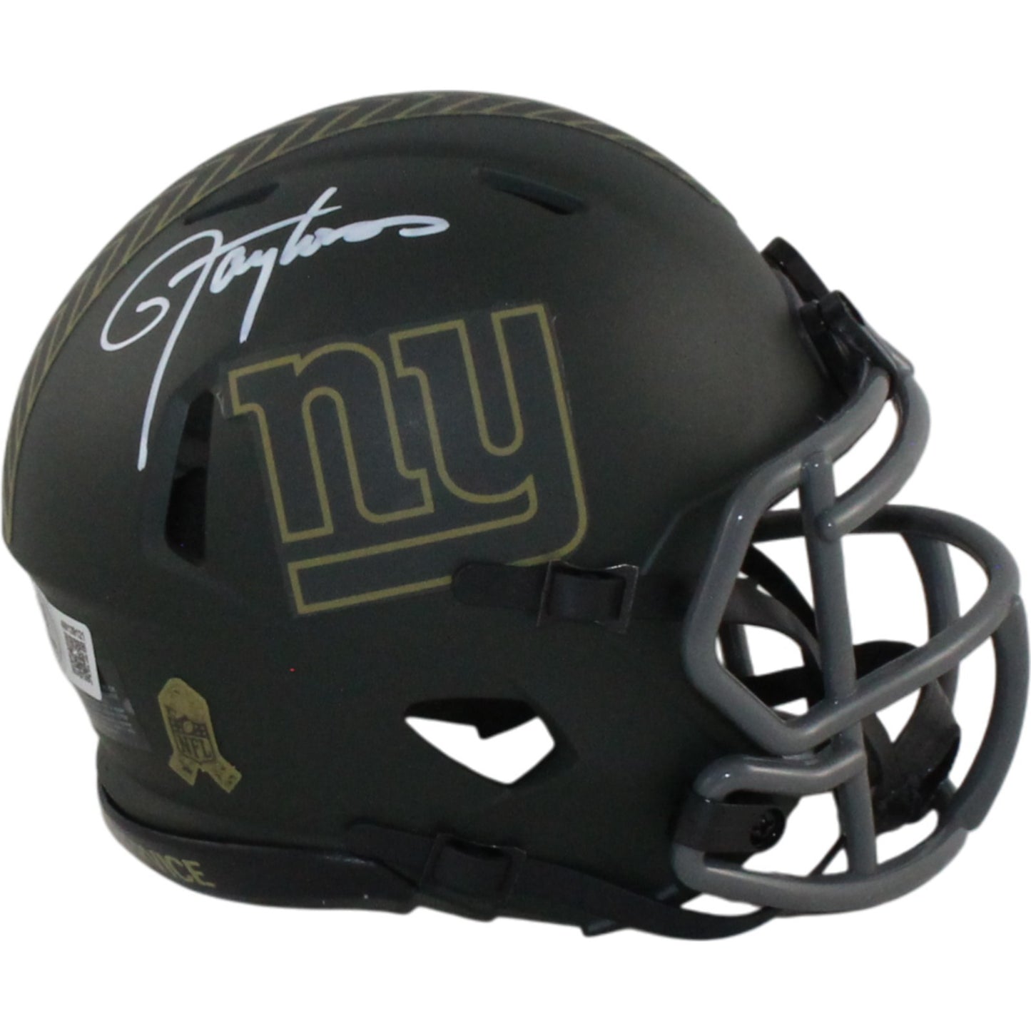 Lawrence Taylor New York Giants Autographed Mini Helmet