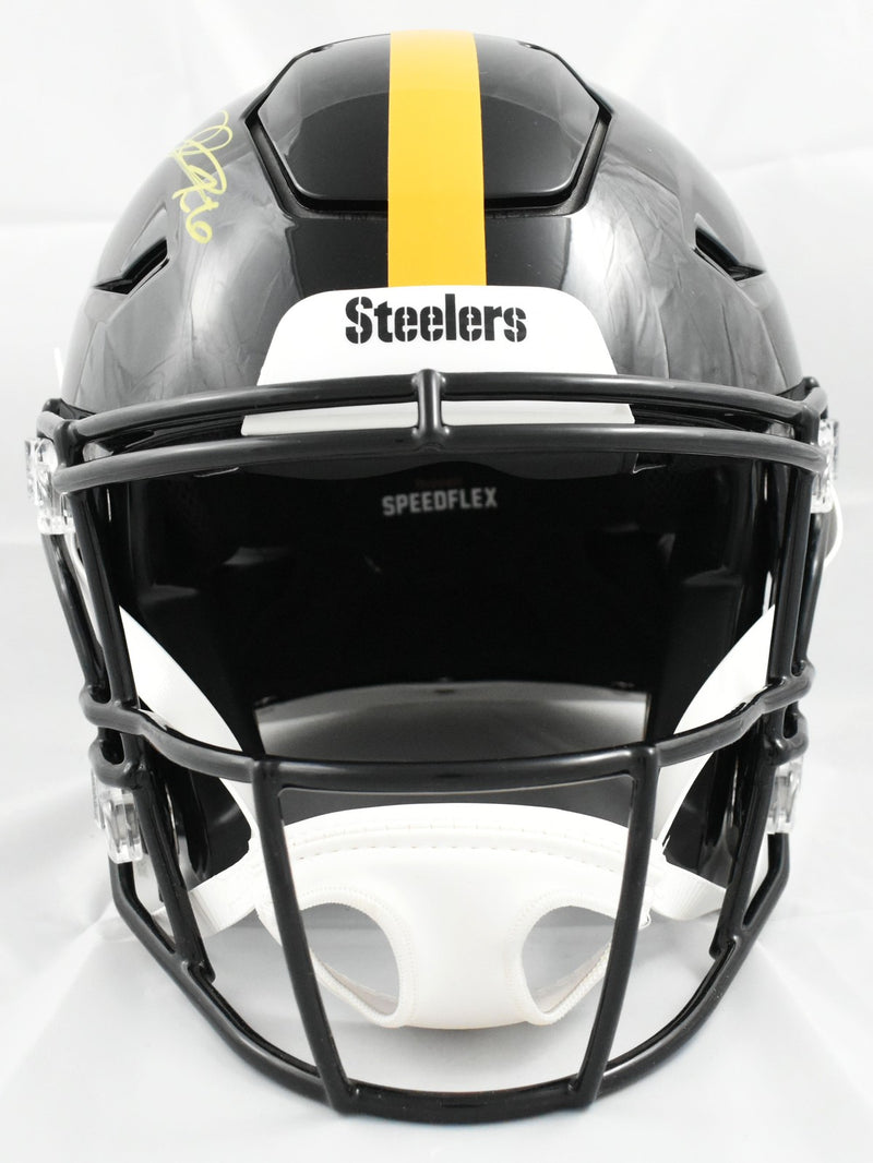 Rod Woodson Autographed Pittsburgh Steelers Full Size Speedflex Helmet
