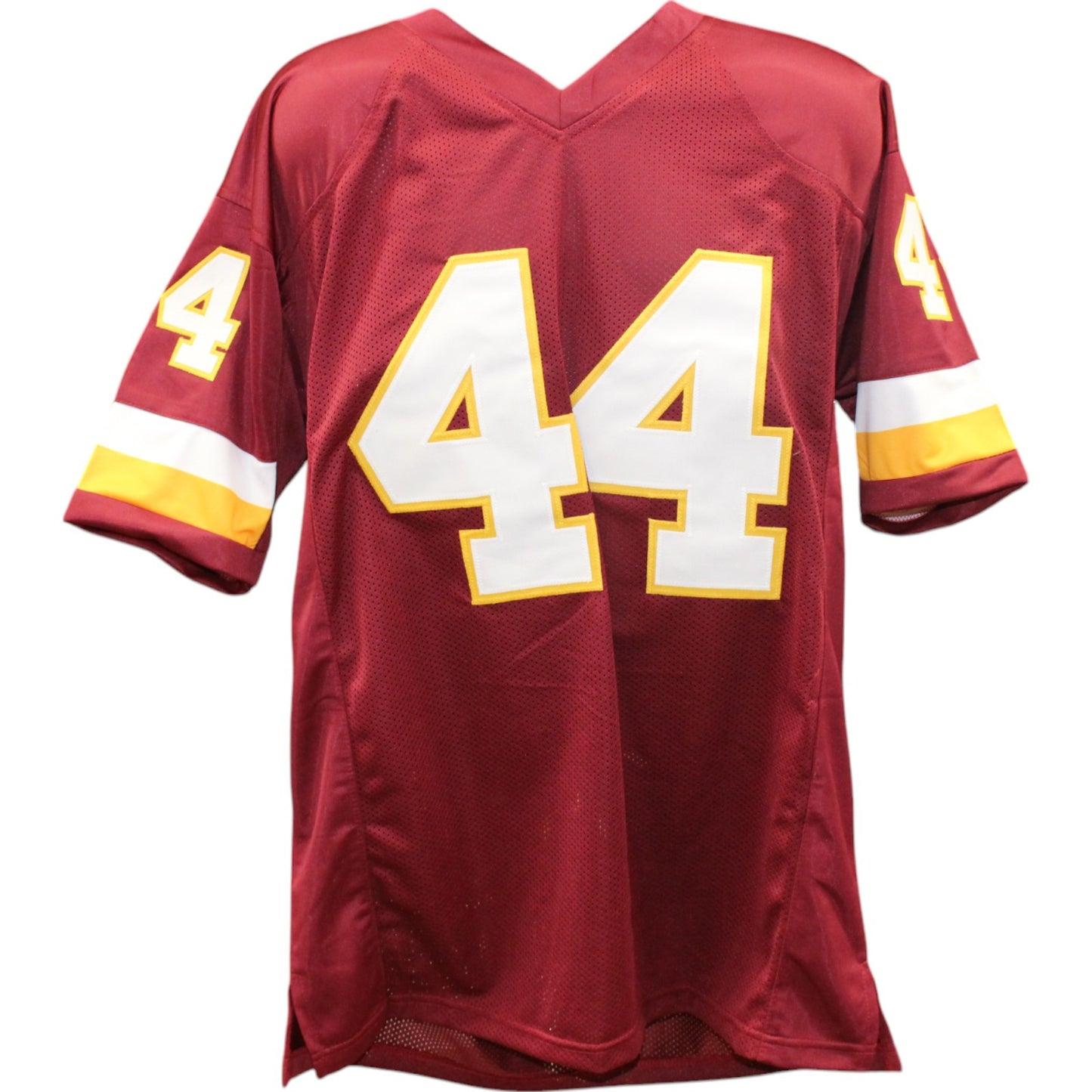 John Riggins Autographed Maroon Pro Style Custom Jersey (BAS COA)