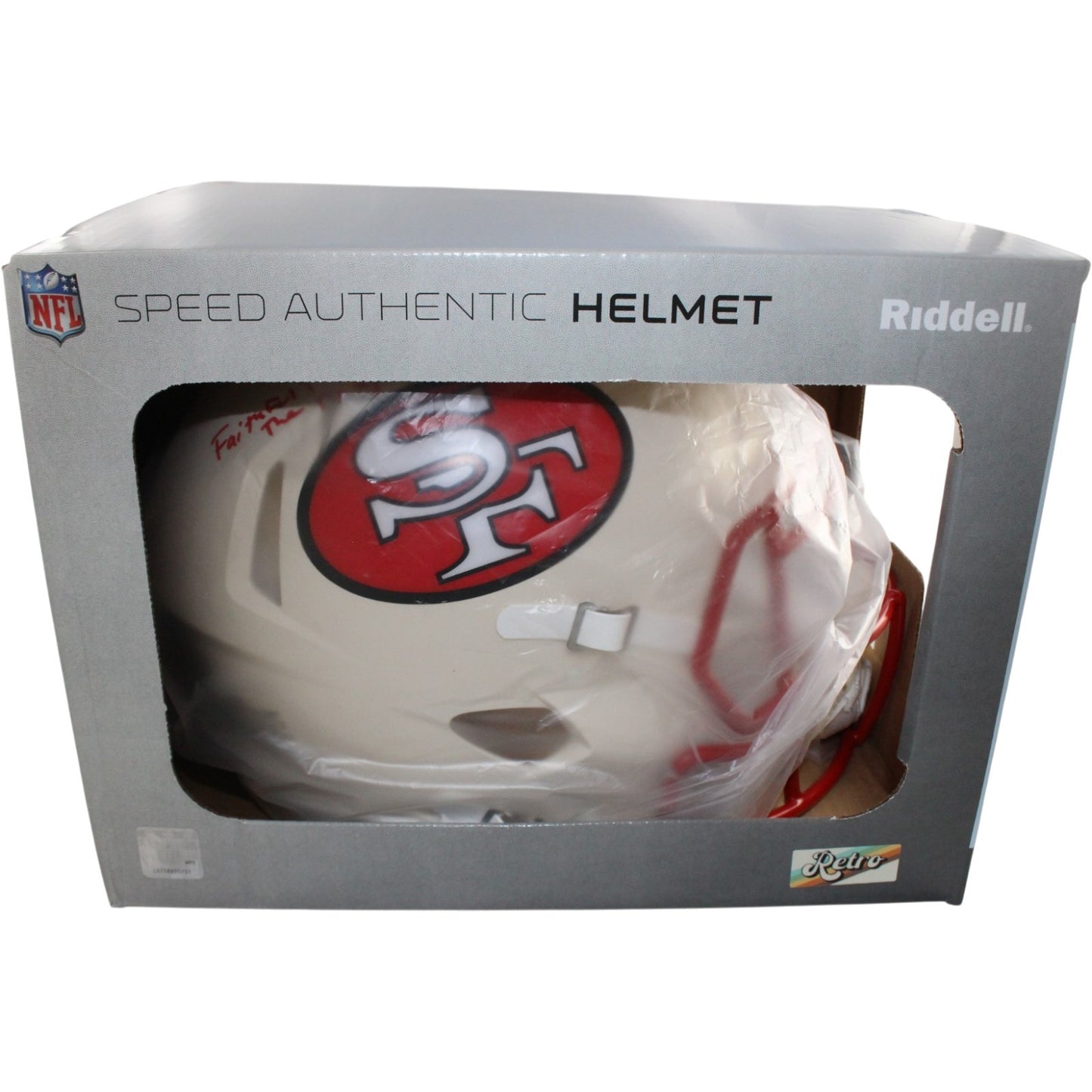 George Kittle Signed San Francisco 49ers Full Size Authentic Retro Helmet