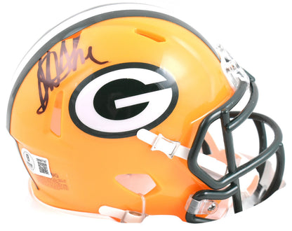 Sterling Sharpe Autographed Green Bay Packers Speed Mini Helmet