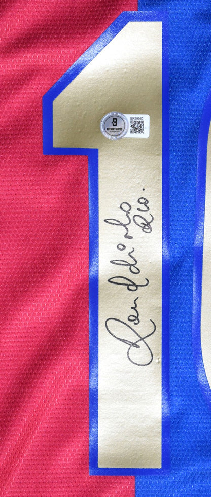 Ronaldinho Autographed Barcelona FC Home Jersey