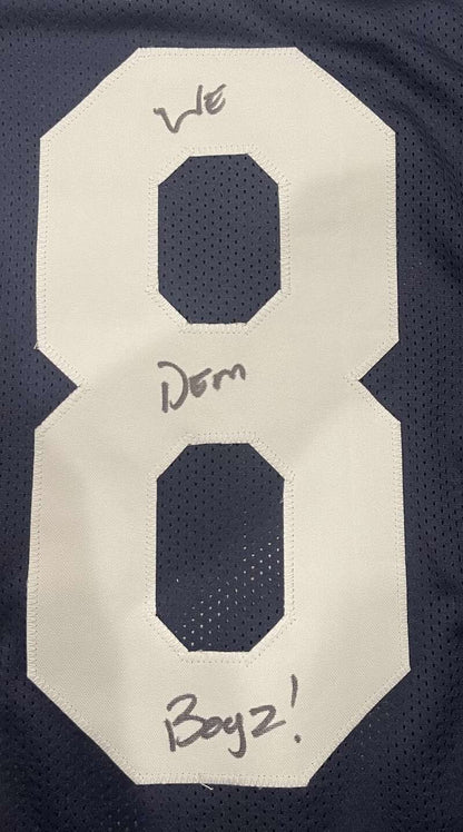 Malik Hooker Dallas Cowboys Signed Custom Jersey "We Dem Boyz"